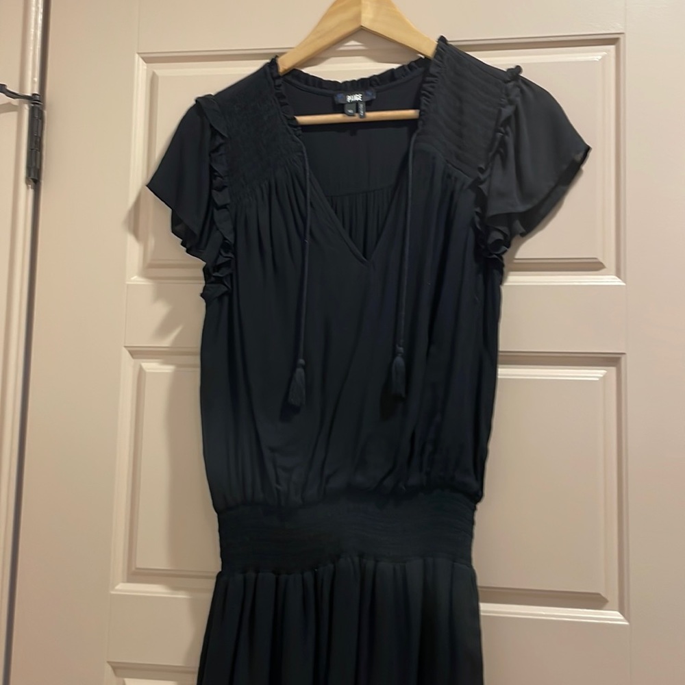 Paige black dress XS